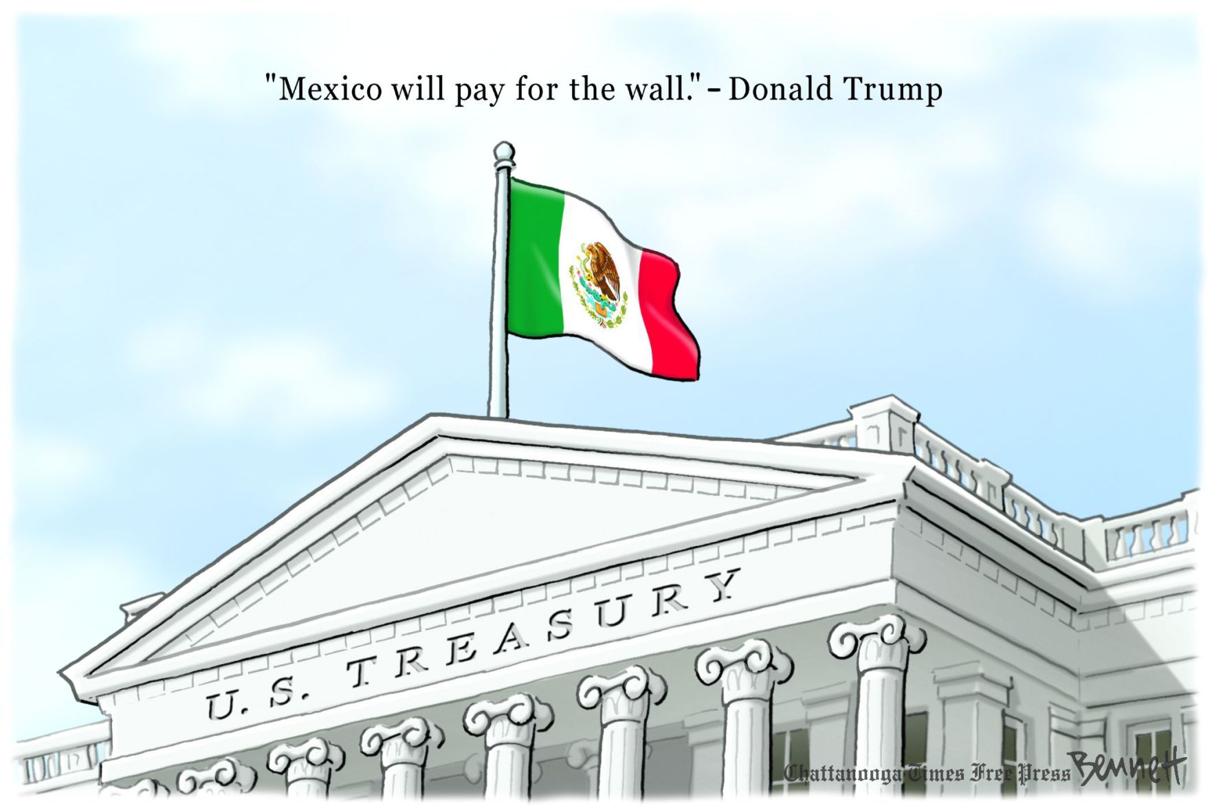Clay Bennett editorial cartoon